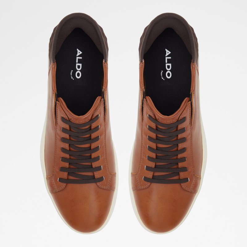 Aldo easy in tenisice INVICTUS SYN SMOOTH - smeđa 5