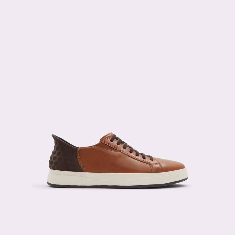 Aldo easy in tenisice INVICTUS SYN SMOOTH - smeđa 1