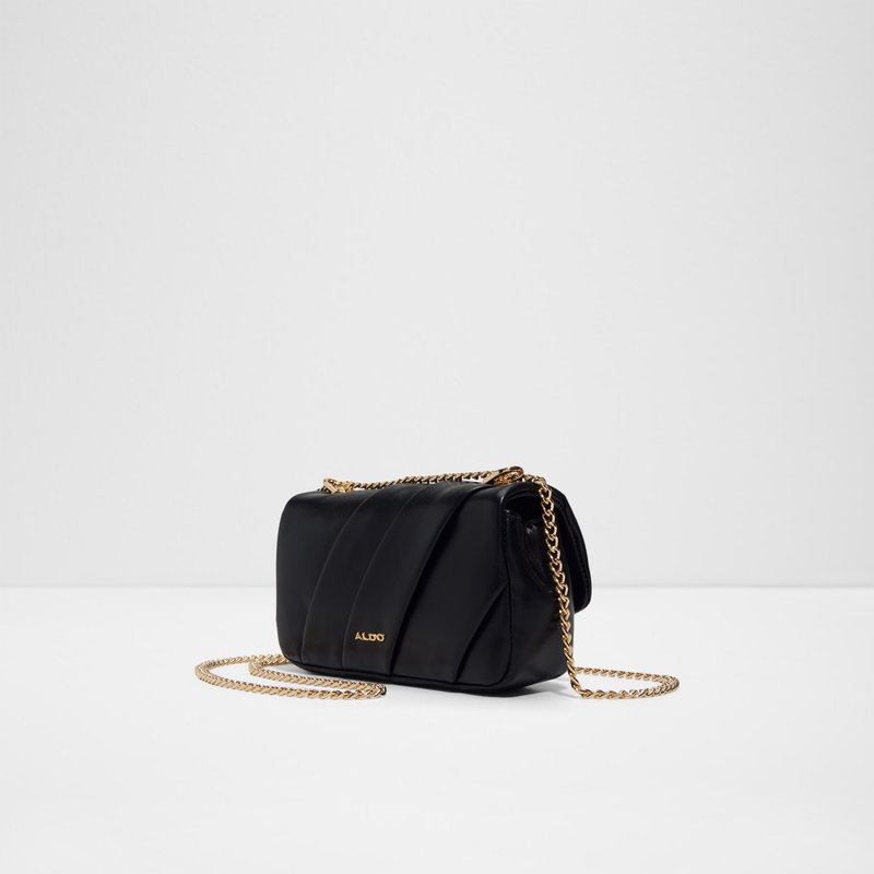 Aldo torbica za nošenje na ramenu ISALEA SYN MIX MAT - crna 2