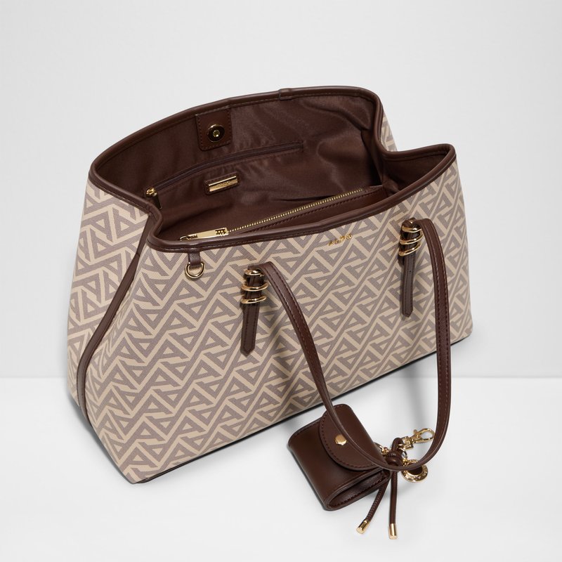 Aldo satchel torba za nošenej na ramenu, s torbicom za kovanice ISEDRA SYN MIX MAT - multicolor 4