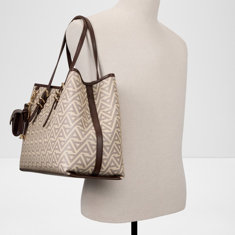 Aldo satchel torba za nošenej na ramenu, s torbicom za kovanice ISEDRA SYN MIX MAT - multicolor 3