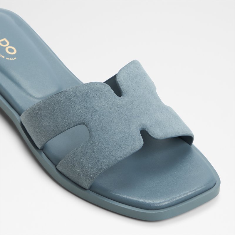 Aldo natikače ITSANDAL LEA SUEDE - plava 4
