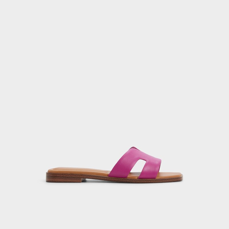 Aldo ravne natikače ITSANDAL LEA SMOOTH - ružičasta 1