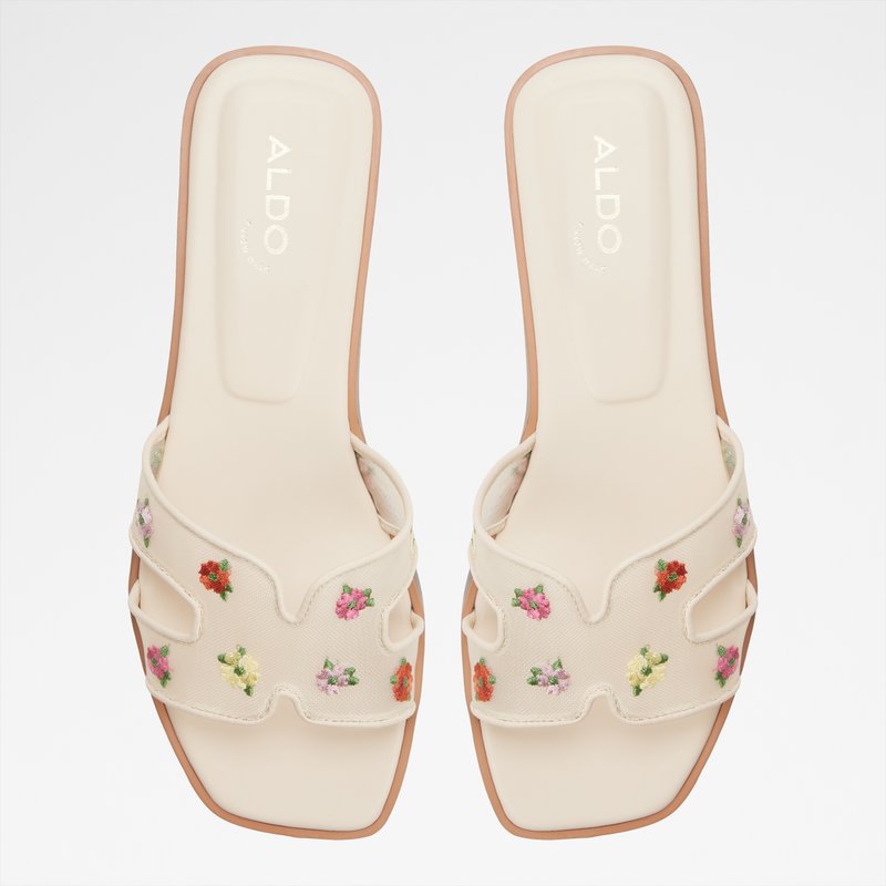 Aldo ravne natikače ITSANDAL TEX MESH - ružičasta 5