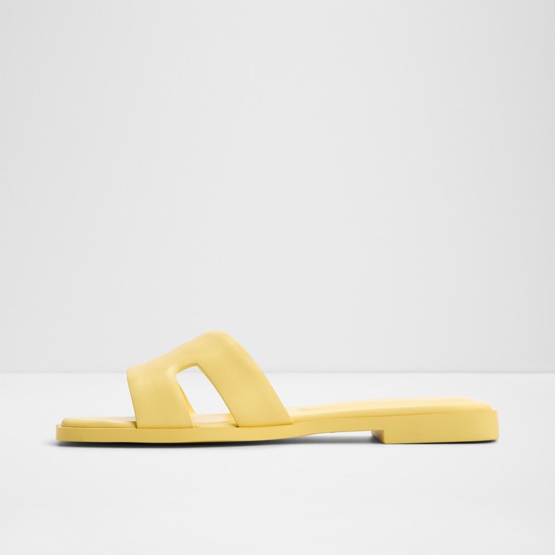 Aldo ravne natikače ITSANDAL LEA SMOOTH - žuta 3