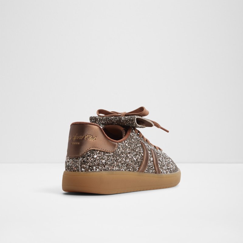 Aldo ženske tenisice ITSNEAKER SYN GLITTER - smeđa 2