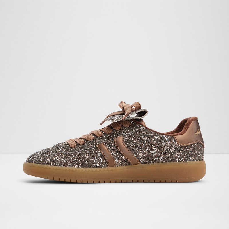 Aldo ženske tenisice ITSNEAKER SYN GLITTER - smeđa 4