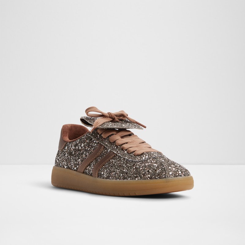 Aldo ženske tenisice ITSNEAKER SYN GLITTER - smeđa 3