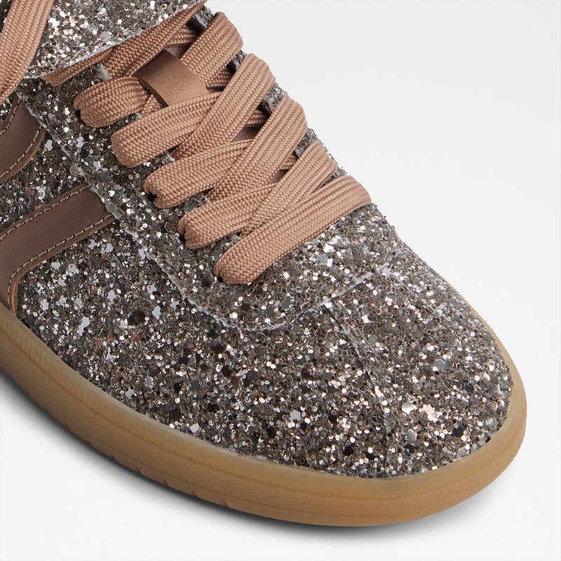 Aldo ženske tenisice ITSNEAKER SYN GLITTER - smeđa 5