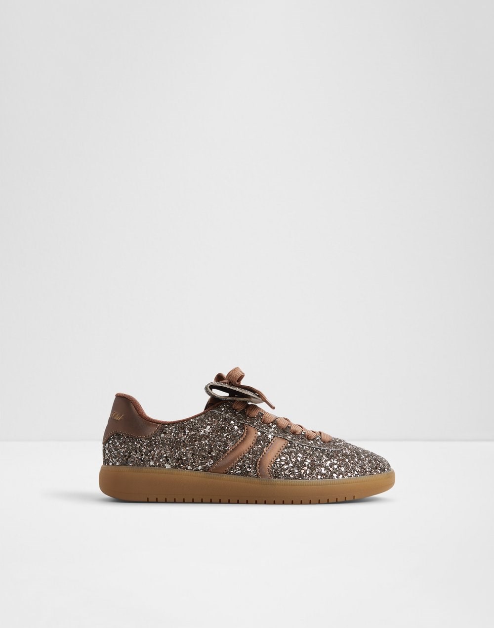 Aldo ženske tenisice ITSNEAKER SYN GLITTER - smeđa