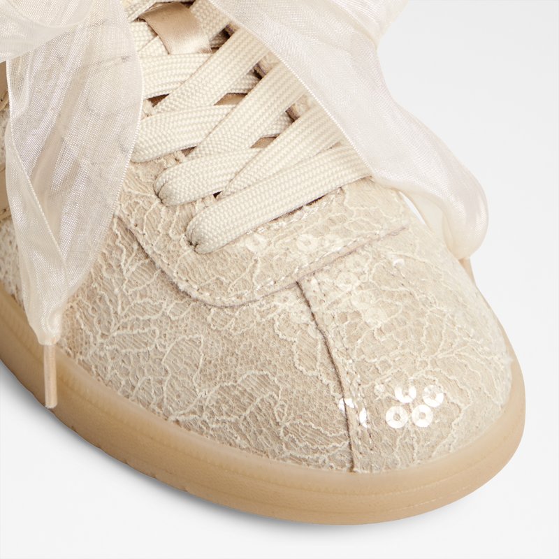 Aldo ženske tenisice ITSNEAKER SYN SEQUINS - bijela 4