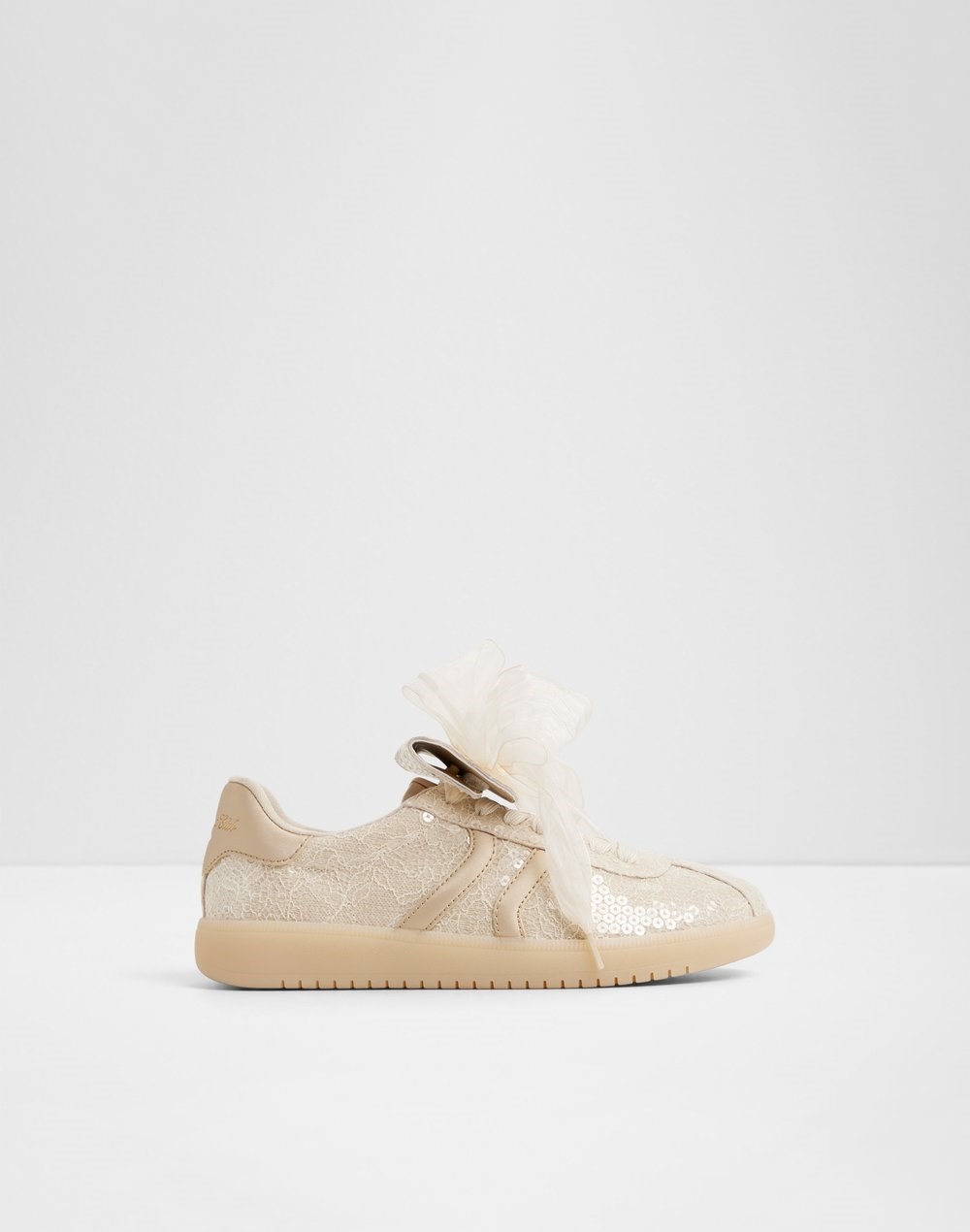 Aldo ženske tenisice ITSNEAKER SYN SEQUINS - bijela