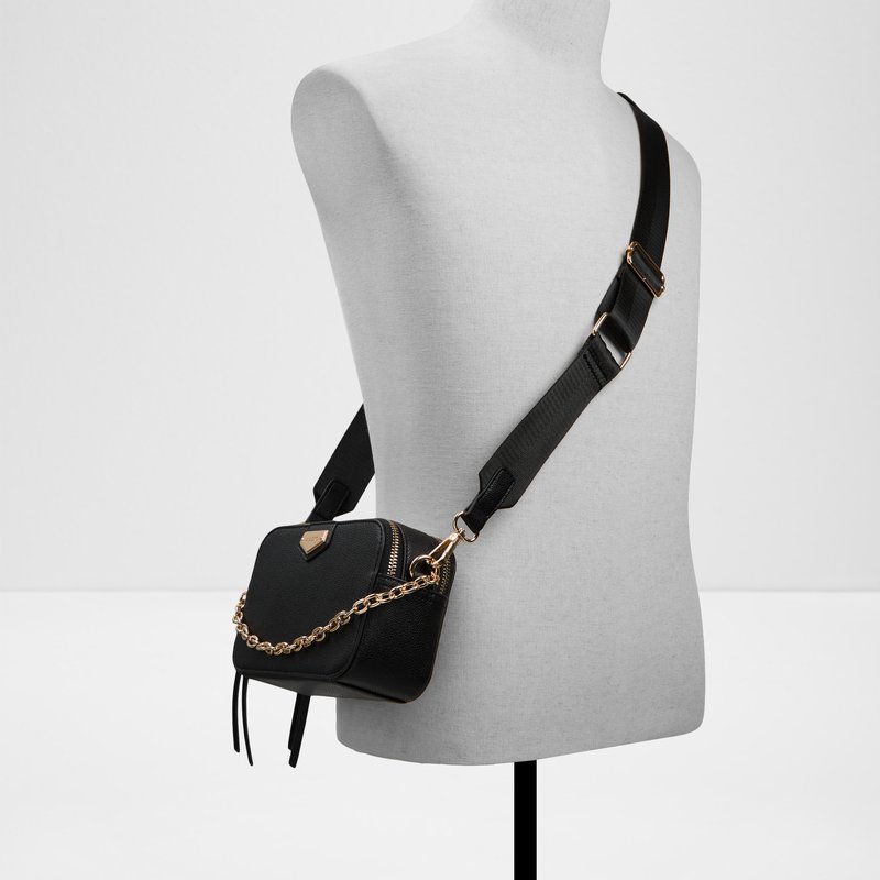 Aldo torbica za nošenje na ramenu IVIE SYN MIX MAT - crna 3