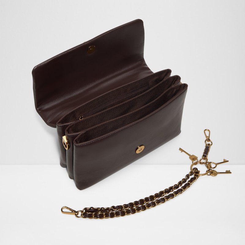 Aldo torbica za nošenje na ramenu ili u ruci JACKIEBAG SYN MIX MAT - smeđa 2