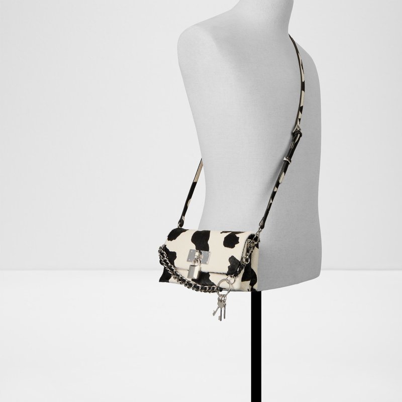 Aldo torbica za nošenje na ramenu ili u ruci JACKIEMINI LEA MIX MAT - crna 8