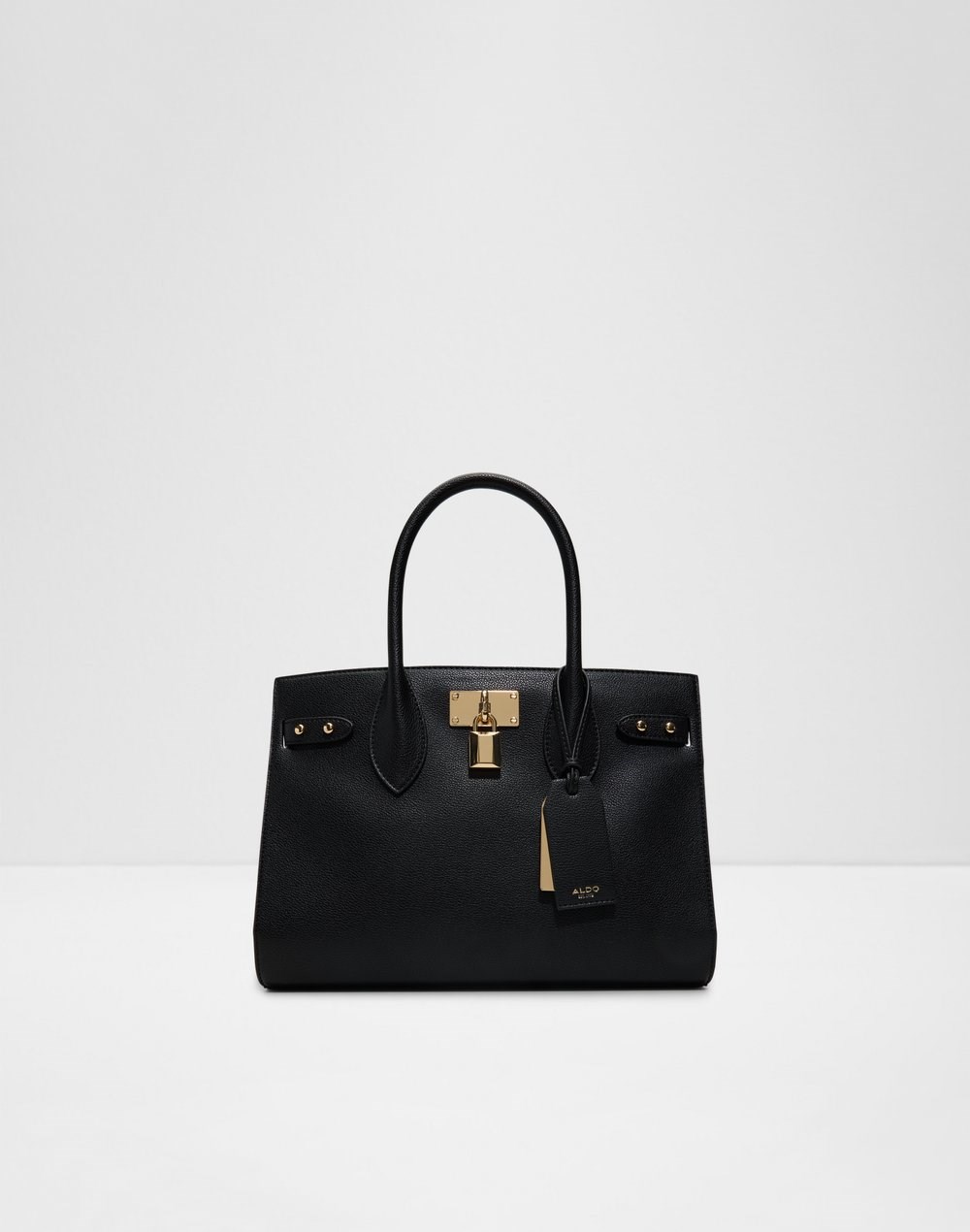 Aldo satchel torba za nošenje na ramenu ili u ruci JACKIETOTE SYN MIX MAT - crna