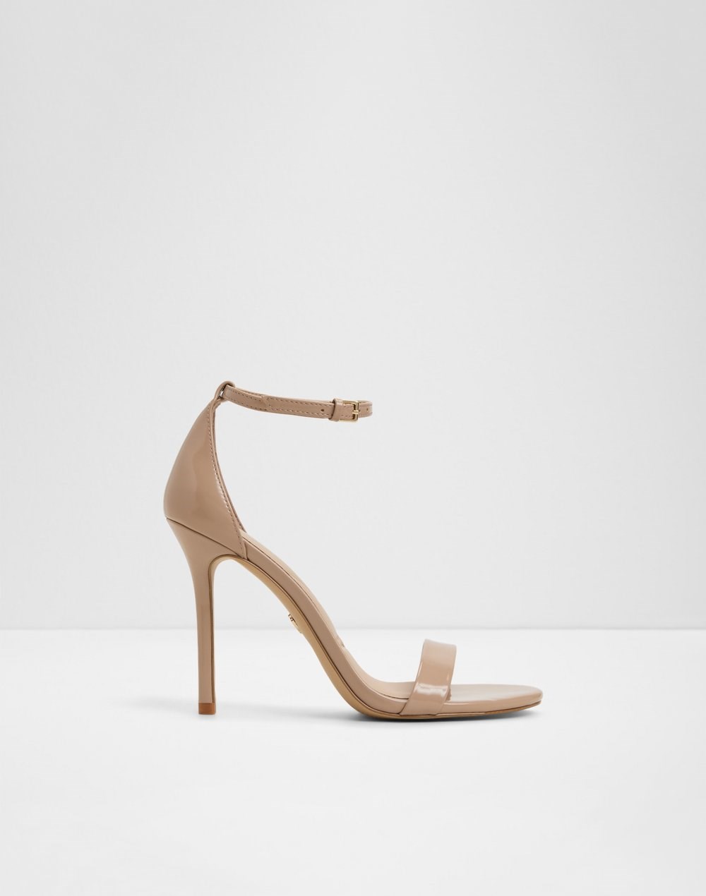 Aldo sandale na visoku petu JACYNTHE SYN SHINY - bež