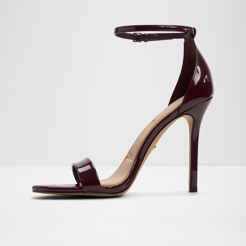 Aldo sandale na visoku petu JACYNTHE SYN PATENT - crvena 5