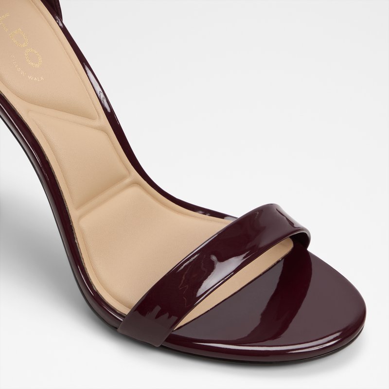 Aldo sandale na visoku petu JACYNTHE SYN PATENT - crvena 4