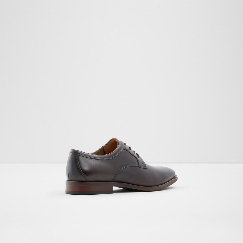 Aldo oxford cipele JARRAHFLEX-W LEA SMOOTH - smeđa 2