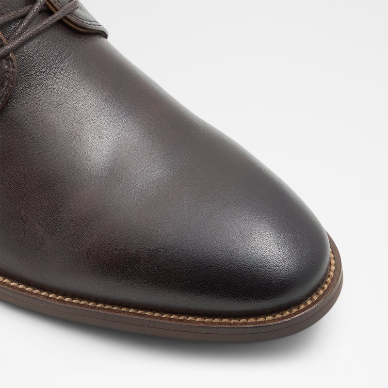 Aldo oxford cipele JARRAHFLEX-W LEA SMOOTH - smeđa 5