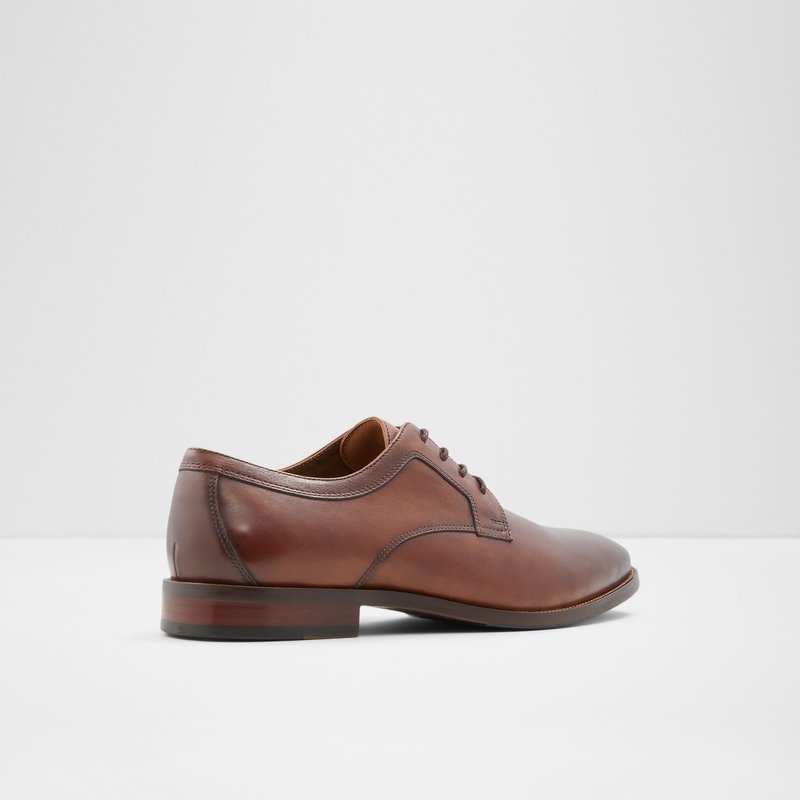 Aldo oxford cipele JARRAHFLEX-W LEA SMOOTH - smeđa 2