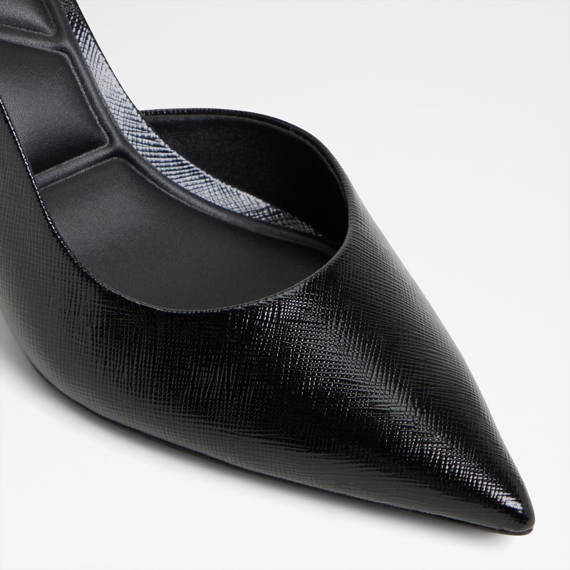 Aldo cipele na srednje visoku petu JEANNY SYN PATENT - crna 6