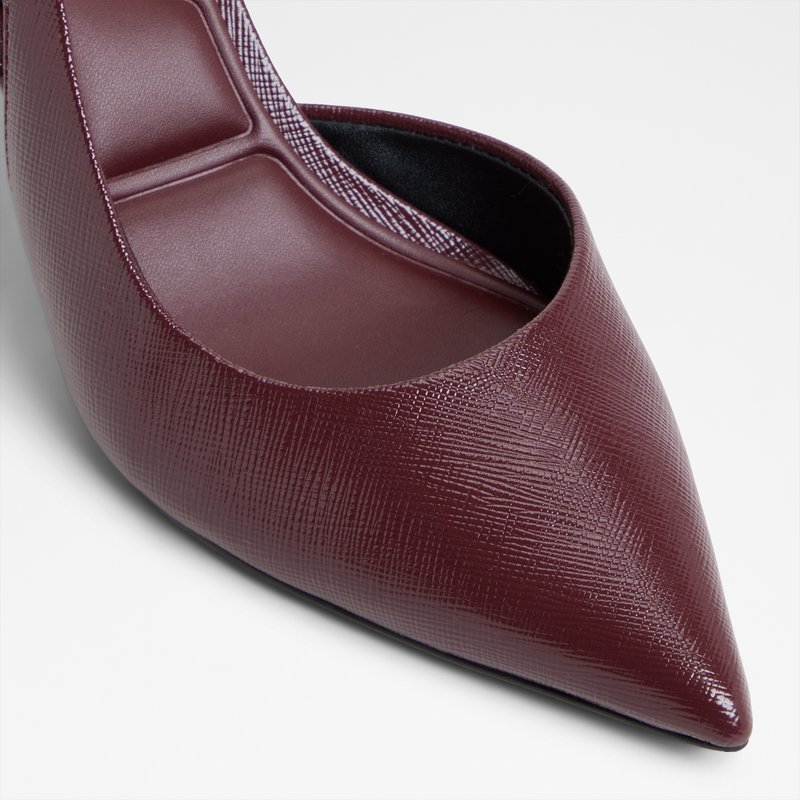 Aldo cipele na srednje visoku petu JEANNY SYN PATENT - crvena 5