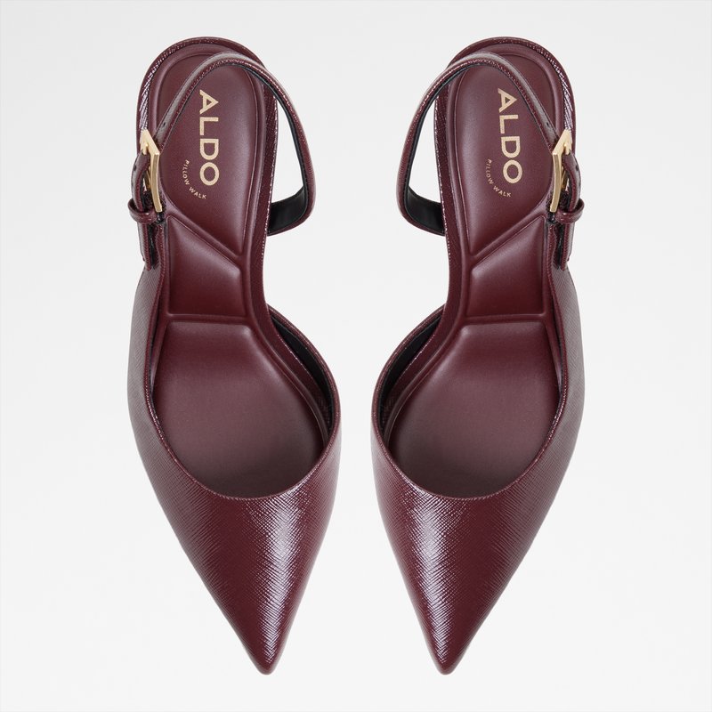 Aldo cipele na srednje visoku petu JEANNY SYN PATENT - crvena 4