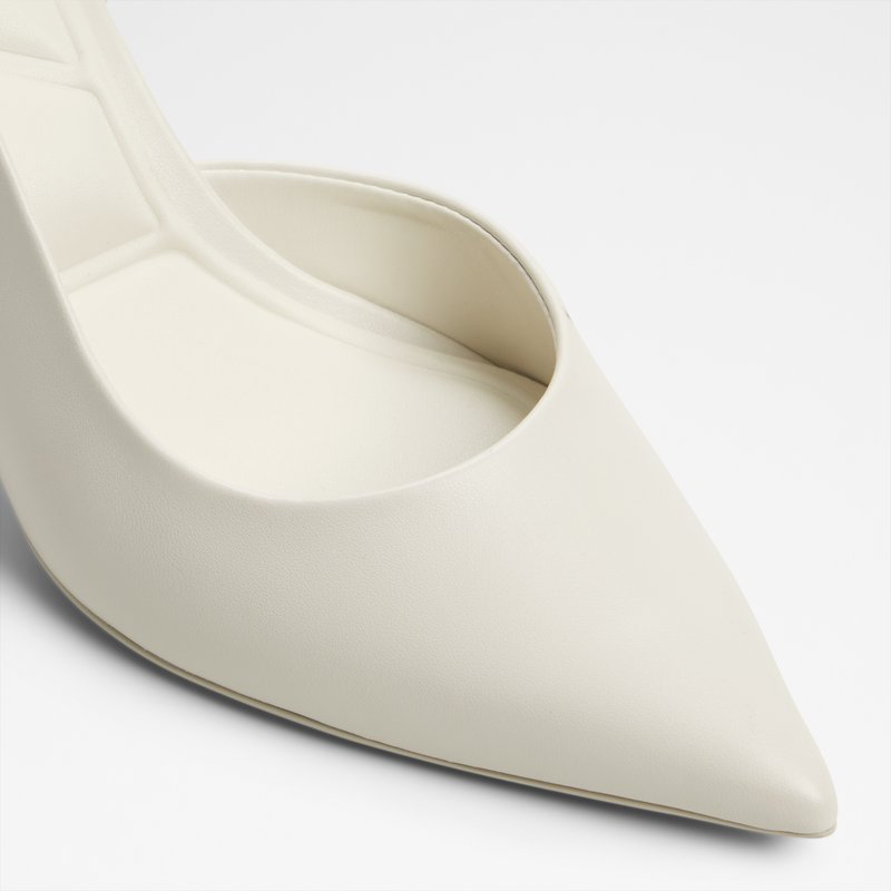 Aldo cipele na srednje visoku petu JEANNY SYN SMOOTH - bijela 4