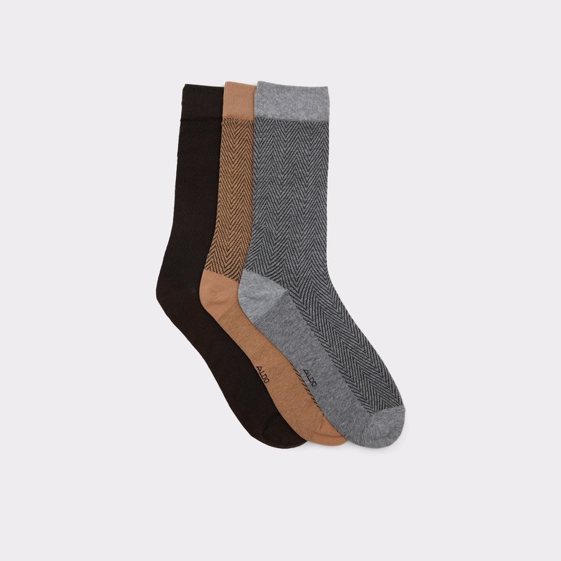 Aldo muške čarape JEREARON - smeđa 1