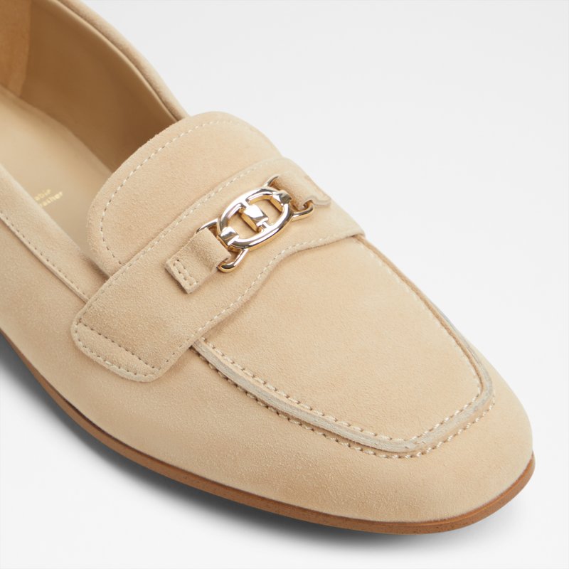 Aldo kožne mokasinke JOANA LEA SUEDE - bež 4