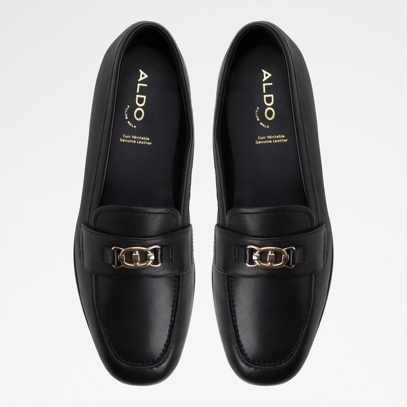 Aldo kožne mokasinke JOANA LEA SMOOTH - crna 5