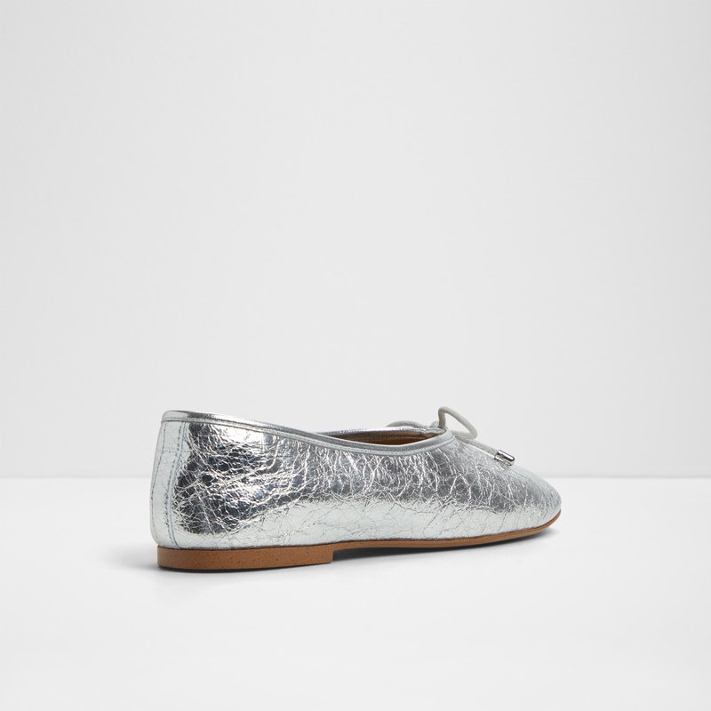 Aldo balerinke JOSELIE LEA CRINKLE - srebrna 2
