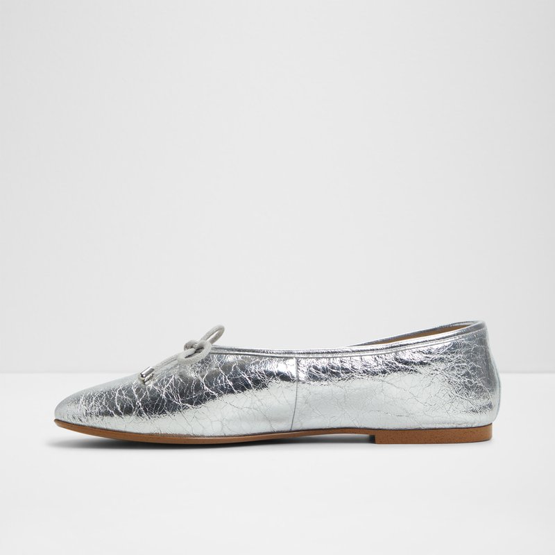 Aldo balerinke JOSELIE LEA CRINKLE - srebrna 3