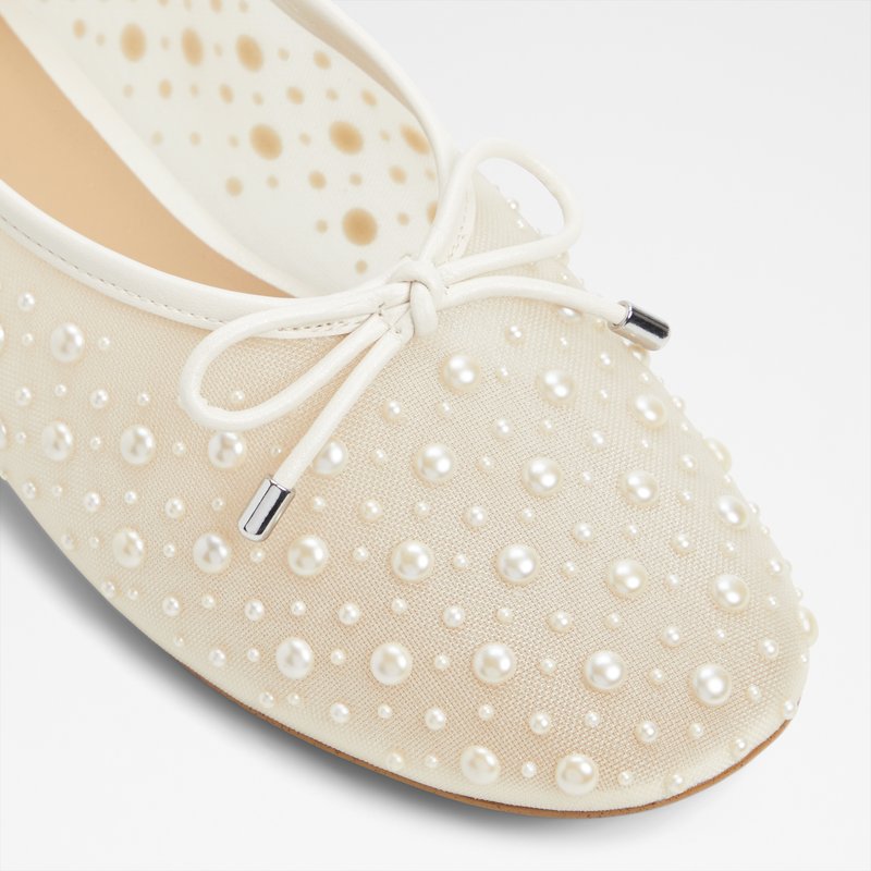 Aldo balerinke JOSELIE TEX MESH - bijela 5