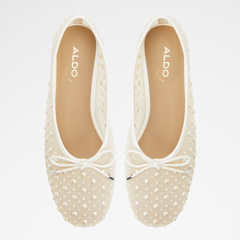 Aldo balerinke JOSELIE TEX MESH - bijela 6