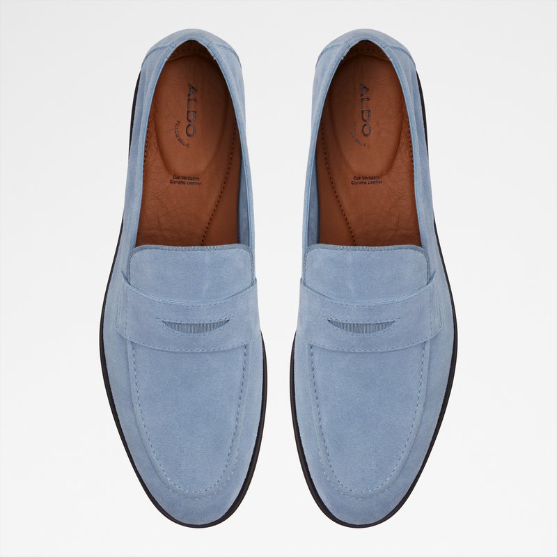 Aldo mokasine JOURNEY LEA SUEDE - plava 5