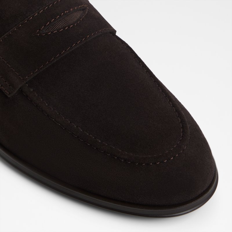 Aldo muške kožne mokasinke JOURNEY LEA SUEDE - smeđa 5