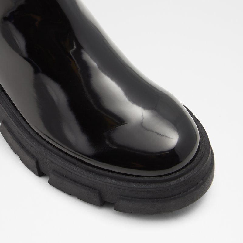Aldo vodootporna čizma JULIKA SYN PATENT - crna 6