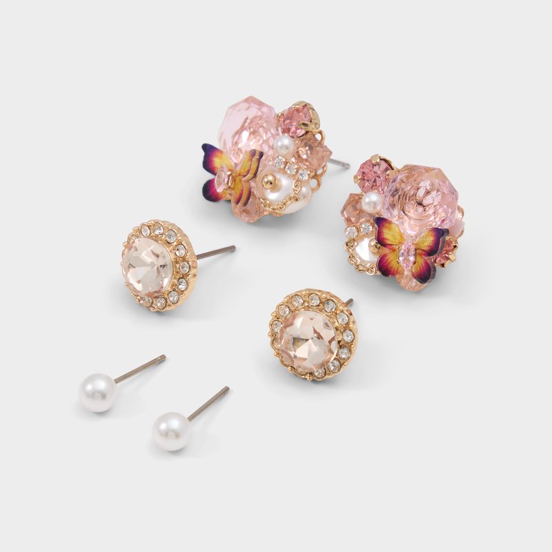 Aldo naušnice JUNELIE - ružičasta 1