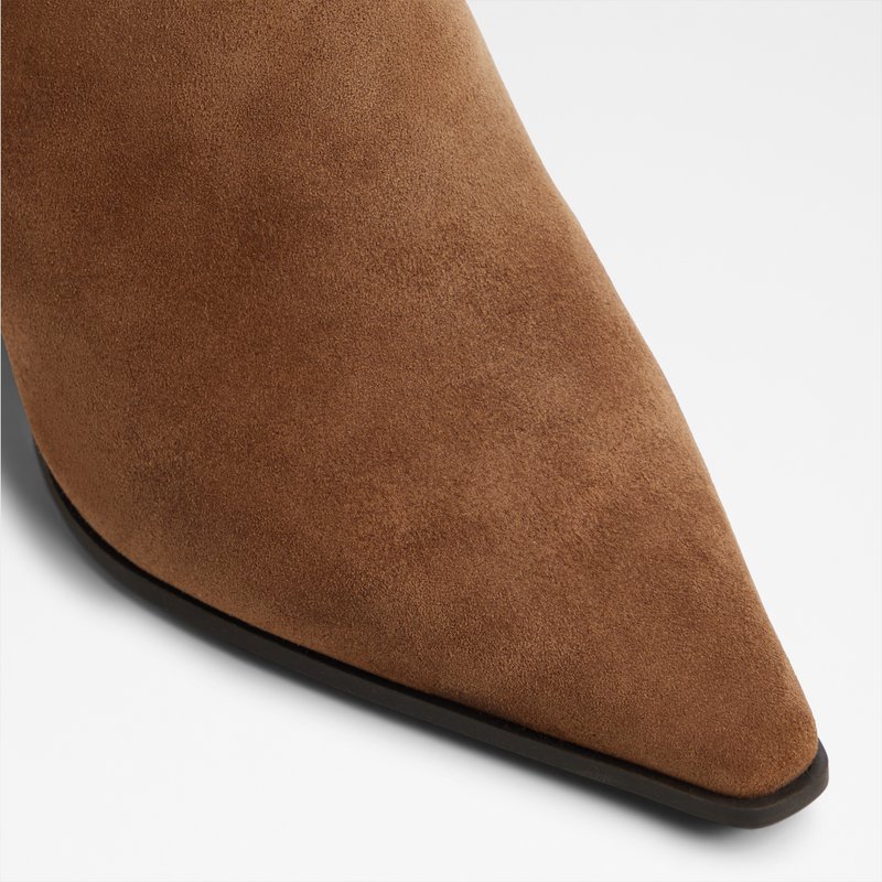 Aldo čizme do koljena KAELYA LEA SUEDE - smeđa 4