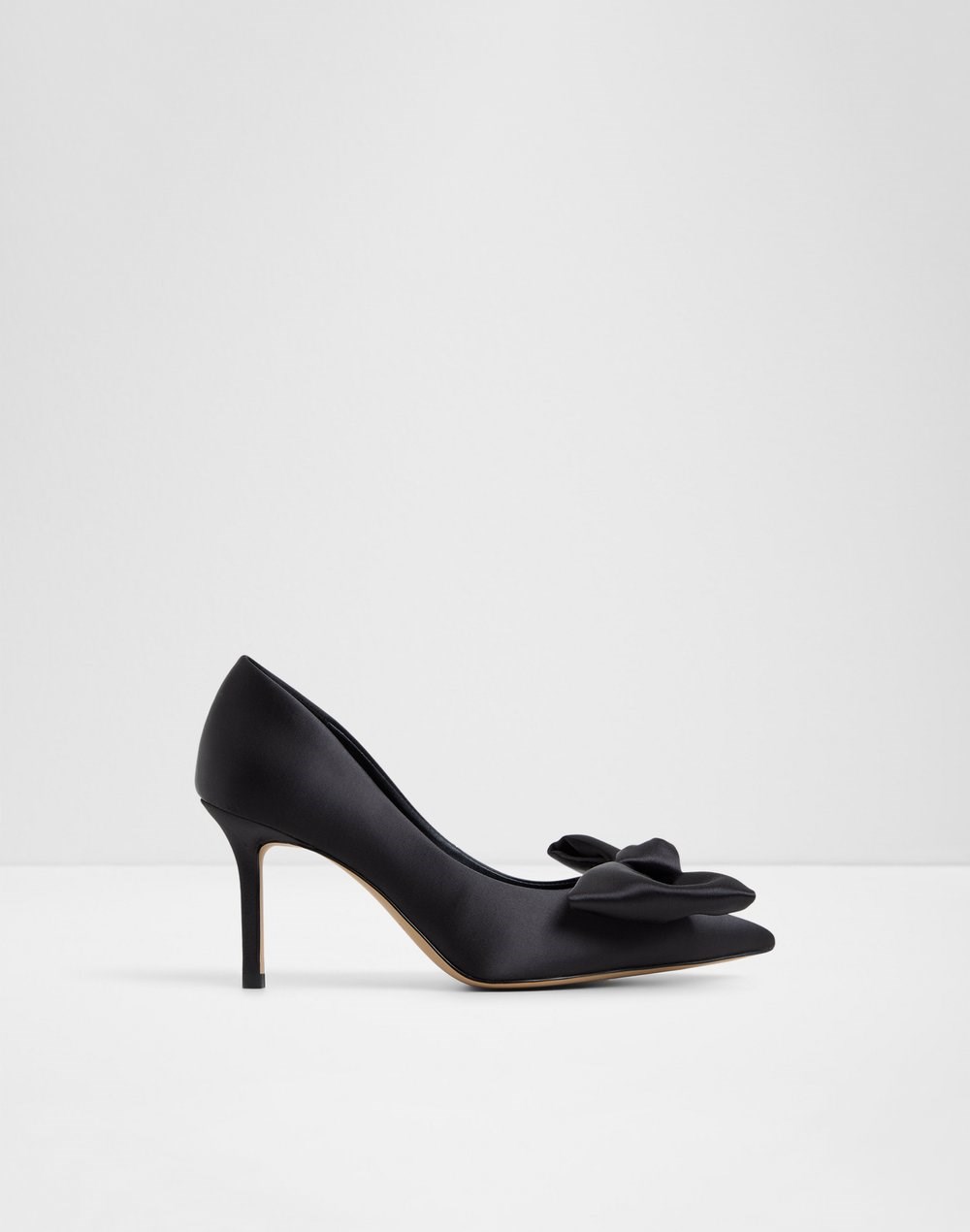 Aldo salonke na srednje visoku petu KAITIA TEX SATIN - crna