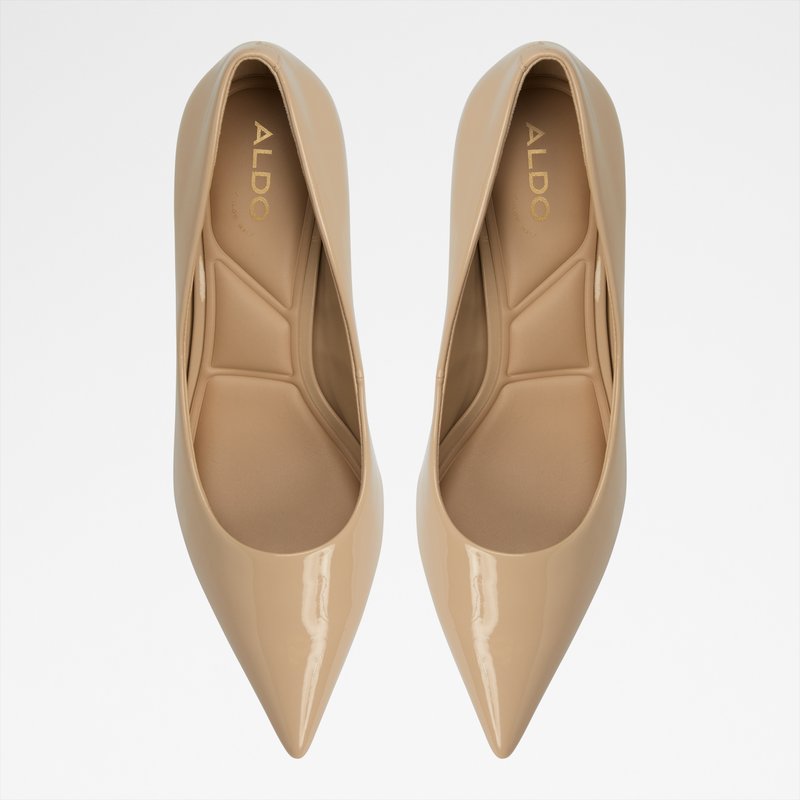 Aldo salonke na srednje visoku petu KAITIE SYN PATENT - bež 6