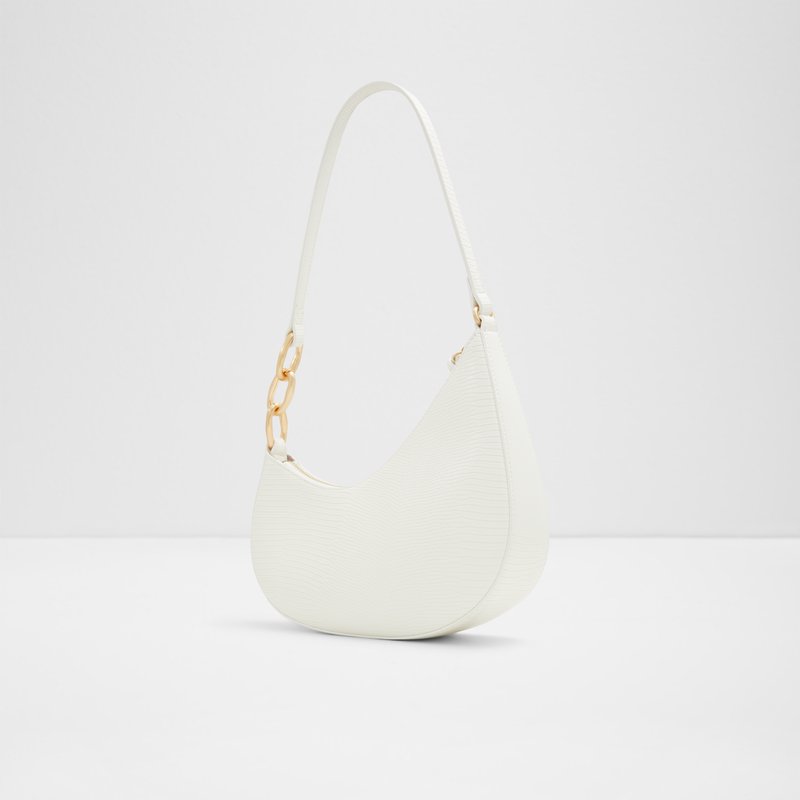 Aldo torbica za nošenje na ramenu KAMILLE SYN MIX MAT - bijela 2