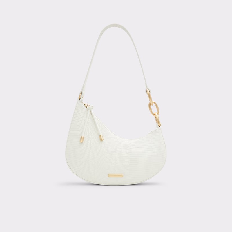 Aldo torbica za nošenje na ramenu KAMILLE SYN MIX MAT - bijela 1