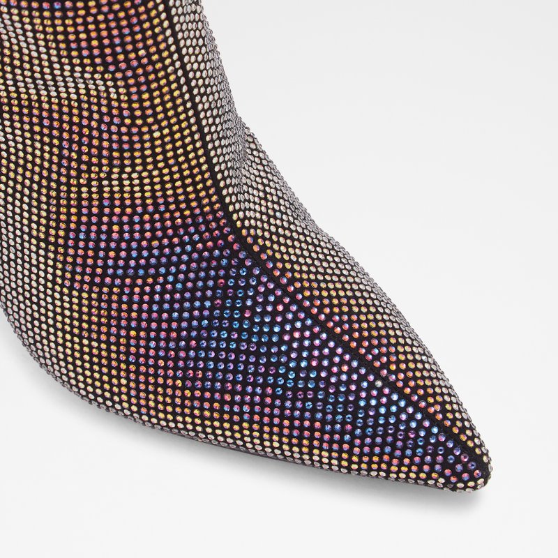 Aldo čizme do koljena KARLAH TEX SHINY - multicolor 5