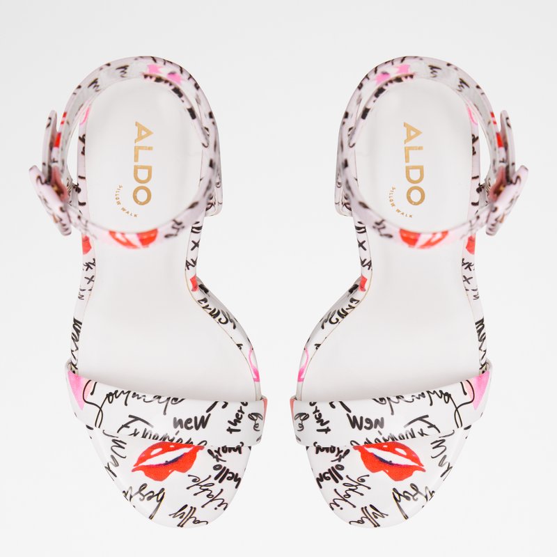 Aldo sandale na visoku petu KAT SYN PATENT - multicolor 5