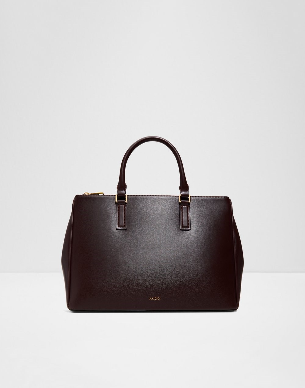 Aldo satchel velika torba KATHERYN SYN MIX MAT - smeđa