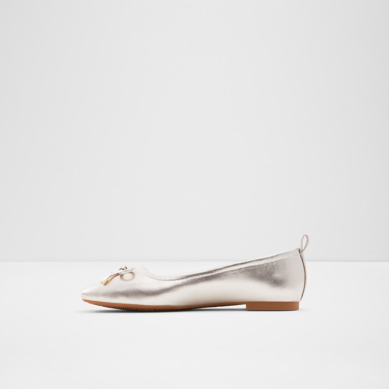 Aldo balerinke KAULLAN SYN METALLIC - srebrna 4